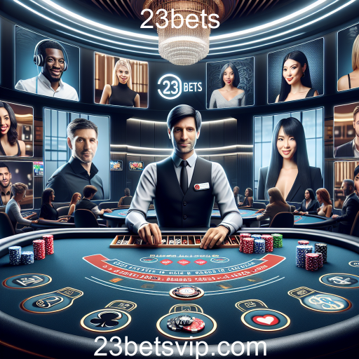 A Experiência Imersiva dos Jogos Ao Vivo no 23bets